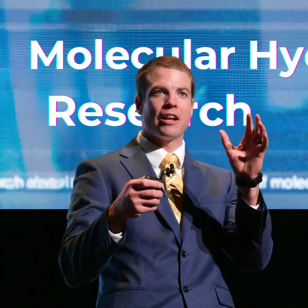 Tyler W. LeBaron speaking about molecular hydrogen